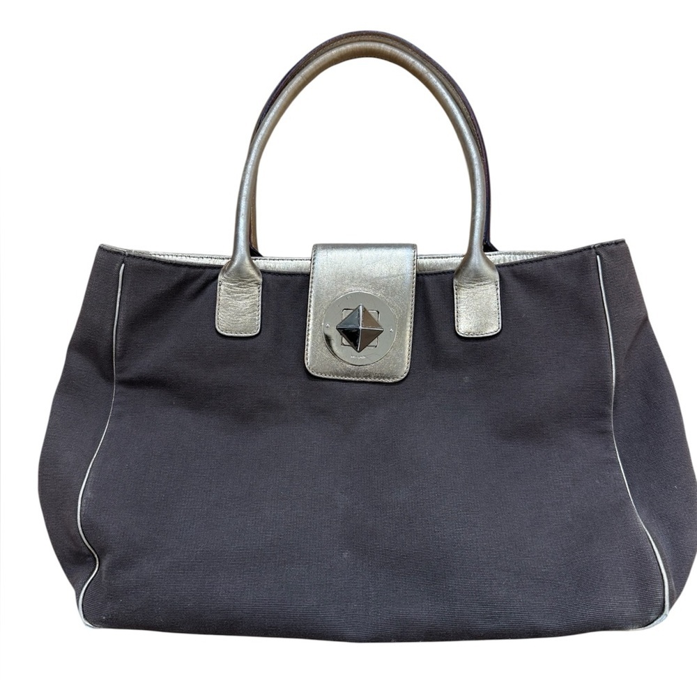 Kate Spade Maddox Canvas Leather Handbag